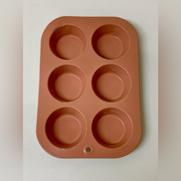 Mid Century Vtg Teflon Coated Aluminum Non Stick Muffin Cupcake Baking Tin - Picture 5 of 11